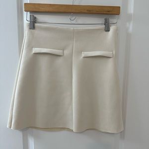 Zara suede skirt
